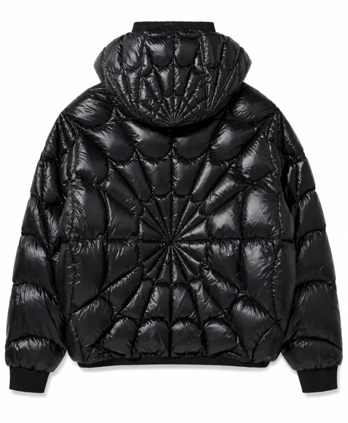 Shop Now Spider Black Padded Jacket