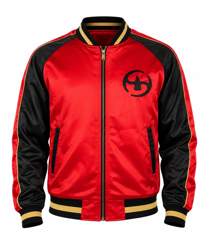 Shop Now Stormblood Samurai Red Satin Jacket