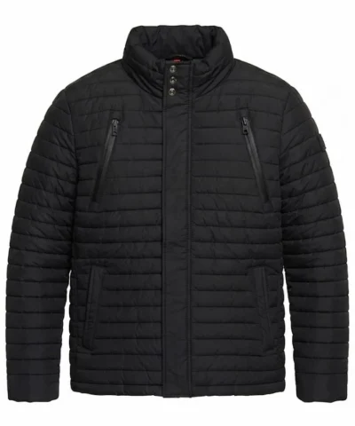Shop Rain Racer Black Zip Up Jacket