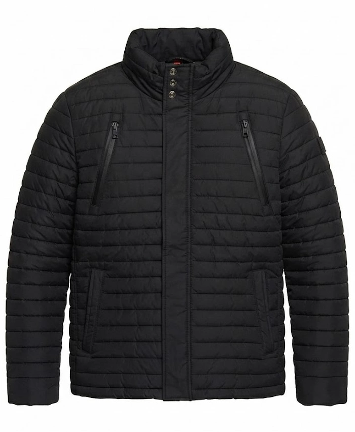 Shop Rain Racer Black Zip Up Jacket