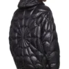 Shop Spider Hooded Black Padded Jacket