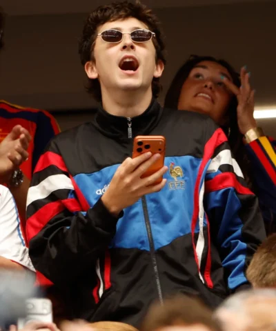Shop Timothee Chalamet FIFA World Cup France Track Jacket