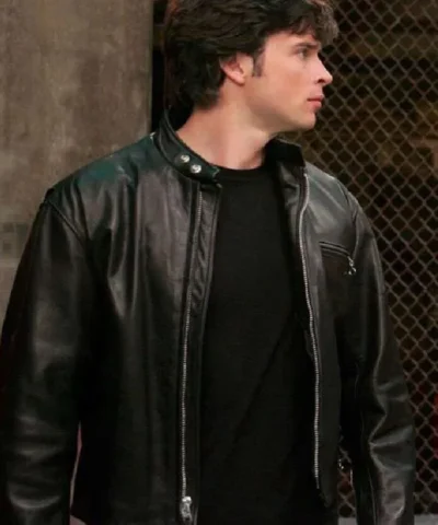 Shop Tom Welling Smallville Season 6 Black Jacket