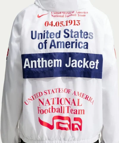 Shop Virgil Abloh x Nike USA Hooded Anthem Jacket