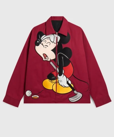 Shop now Carnival Golf x Disney Red Cotton Donald Jacket For Sale