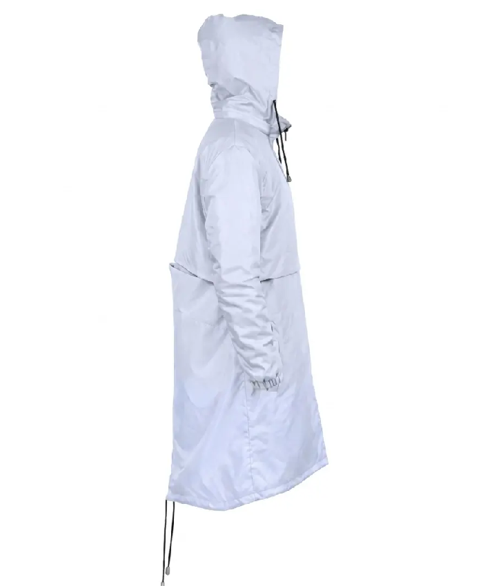 Sofia Carson Silver Feel The Beat April Coat On Sale
