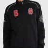Spider Man 2026 Marvel Aeropostale Black Track Jacket