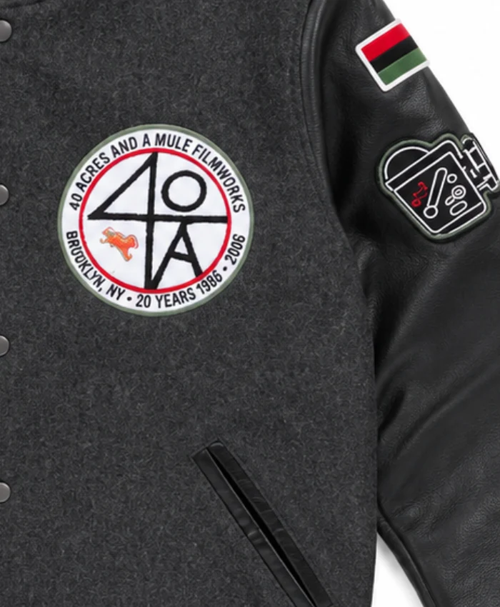 Spike Lee Black Varsity Jacket On Sale