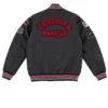 Spike Lee Full Snap Black Wool Jacket