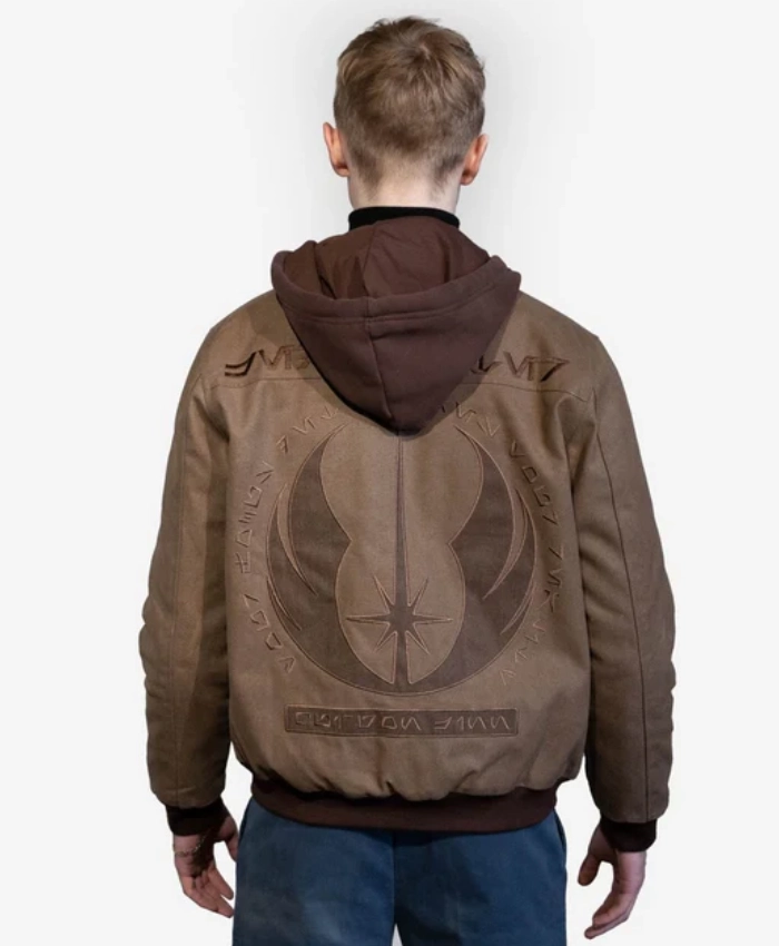 Star Wars Phantom Menace Qui Gon Jinn Jedi Master 25th Anniversary Work Jacket