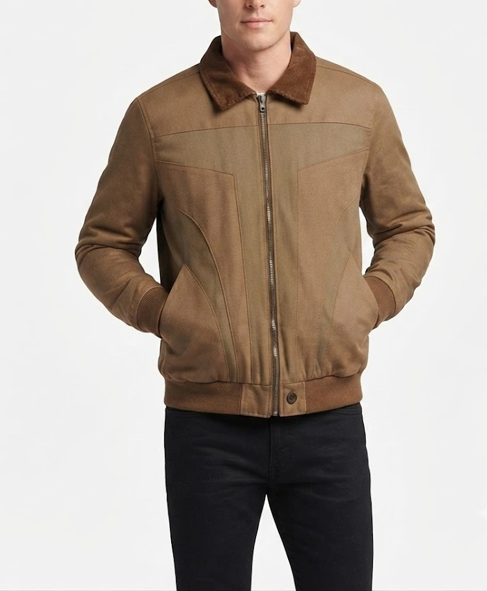 Star Wars Series The Mandalorian Mudhorn Signet Brown Jacket