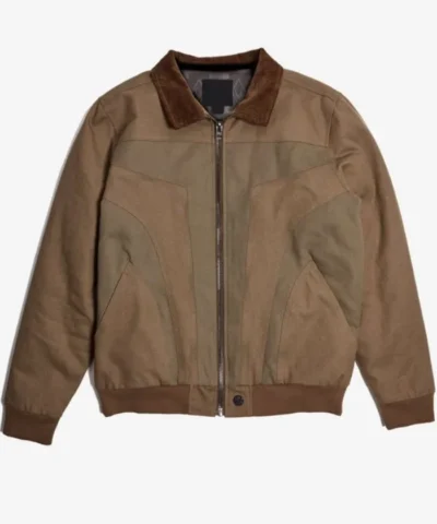 Star Wars Series The Mandalorian Mudhorn Signet Canvas Bomber Jacket