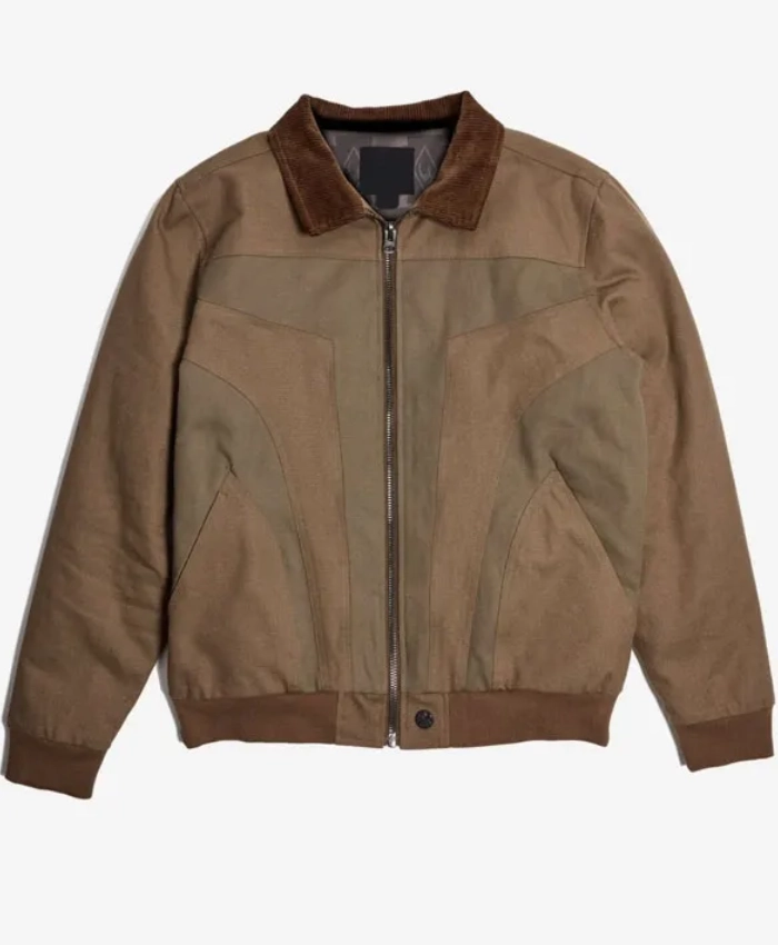 Star Wars Series The Mandalorian Mudhorn Signet Canvas Bomber Jacket