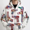 Supreme x Alfredo Martinez White Jacket