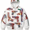 Supreme x Alfredo Martinez White Jacket Front