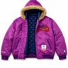 Supreme x Atlanta Braves Purple Jacket
