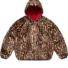 Supreme x Mens Faux Fur Reversible Track Jacket