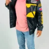 Supreme x The Batman Gotham City Black Leather Jacket For Men and Women On Sale