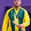 Team Australia Olympics Paris 2026 Yellow And Blue Jacket