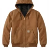 The McBee Dynasty S03 Masha Petrova Brown Oversized Hooded Jacket