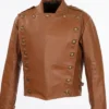 The Rocketeer Billy Campbell Brown Jacket