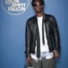 The Tonight Show Starring Jimmy Fallon 2026 Jazz Chisholm Jr Black Leather Jacket