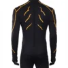Todd Lasance The Flash Edward Clariss Rival Black Leather Jacket