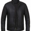 Tom Cruise Mission Impossible Rogue Ethan Hunt Black Real Leather Jacket
