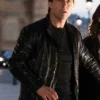 Tom Cruise Mission Impossible Rogue Nation 05 Ethan Hunt Black Leather Jacket