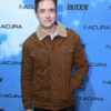 Topher Grace Buddy Premiere Sundance Film Festival 2026 Shearling Brown Jacket