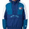 Toronto Blue Jays Body Check Half Zip Jacket