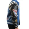 True Religion Blue Varsity Jacket