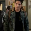 Tyler Posey Teen Wolf Season 4 Scott McCall Black Denim Trucker Jacket