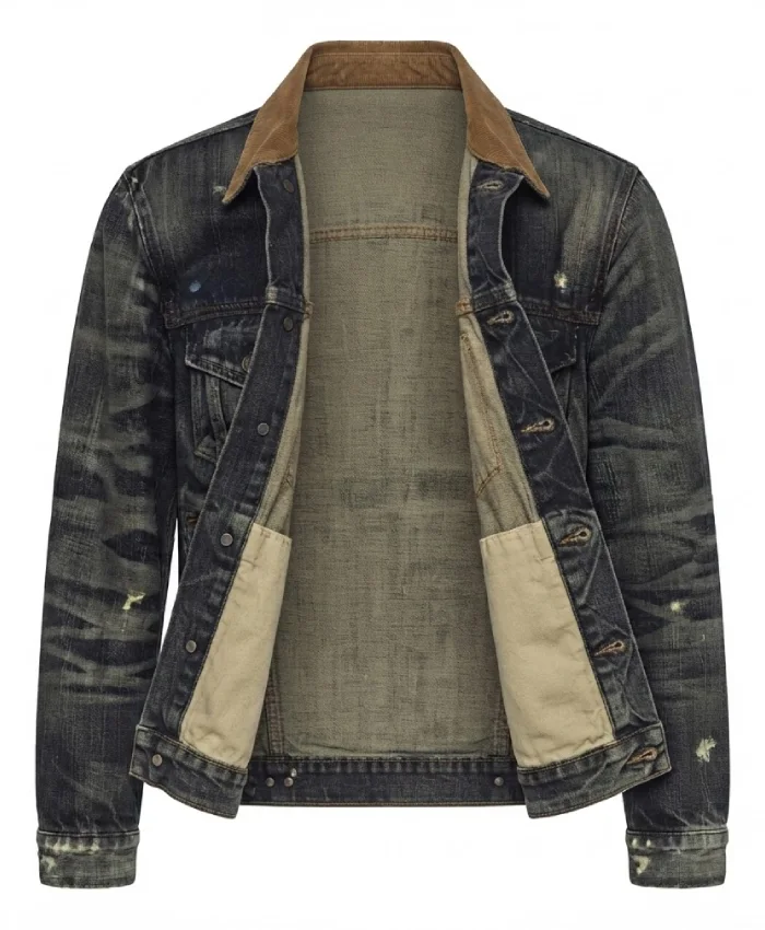 Tyler Posey Teen Wolf Season 4 Scott McCall Denim Trucker Jacket