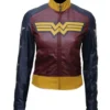 Wonder Woman Princess Diana of Themyscira Gal Gadot PU Leather Jacket