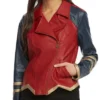 Wonder Woman Princess Diana of Themyscira Gal Gadot PU Leather Jacket On Sale
