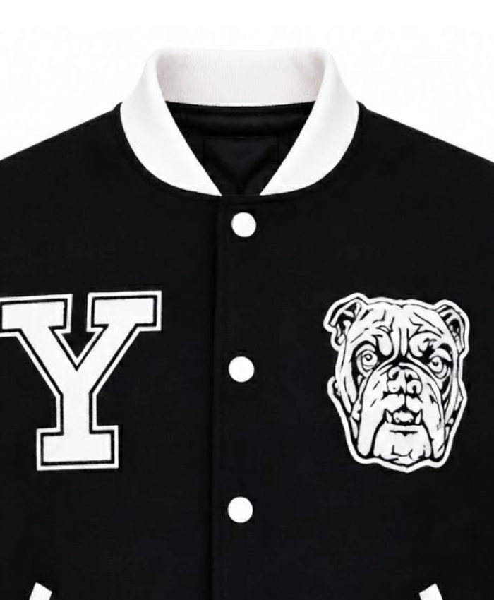 Yale University Varsity Full Snap Jacket