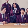 Young Royals Students Maroon Uniform Blazer
