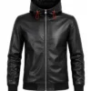 Yuji Itadori Black Hooded Jacket For Sale 