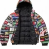 Shop Supreme x Jeff Hamilton Box Logo Applique Hooded Jacket