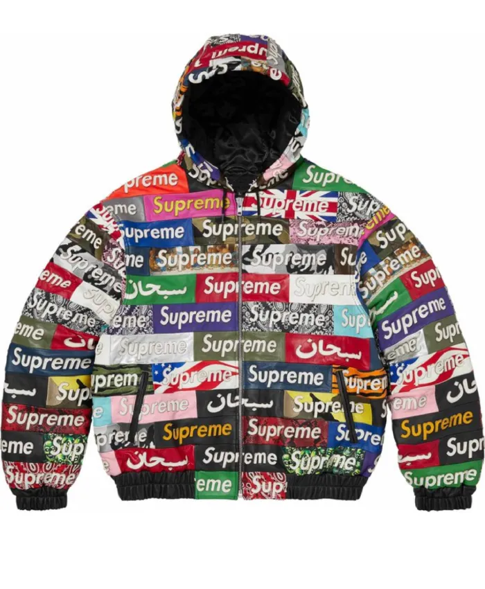 Supreme x Jeff Hamilton Box Logo Applique Hooded Jacket